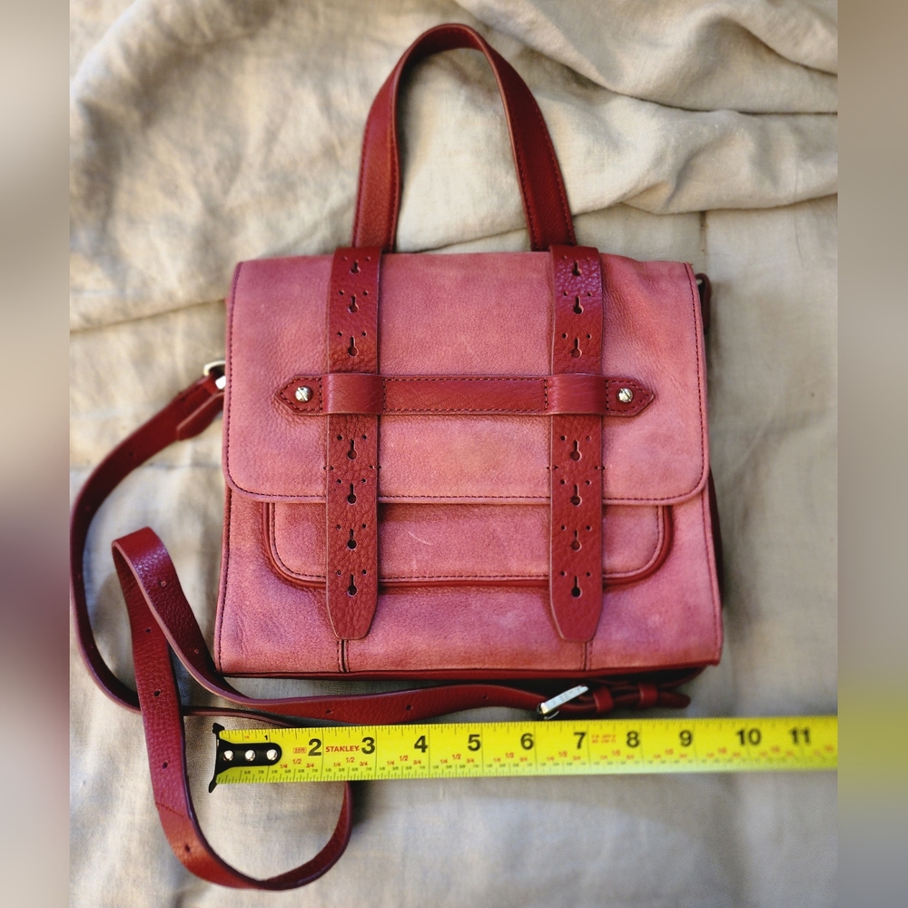 Aimee Kestenberg Sammy Suede and Leather Crossbody Bag